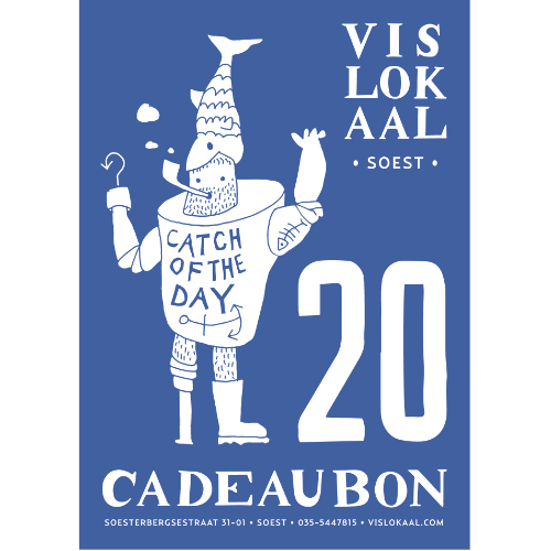 Vislokaal cadeaubon 20