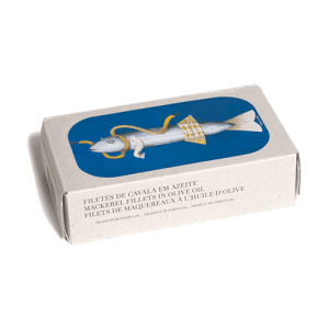 Makreel filets in olijfolie